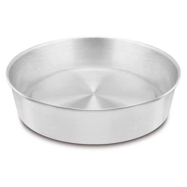 Encontraproduto.com.br - Forma Redonda ABC 19 cm Rebaixada Ballerine em Alumínio