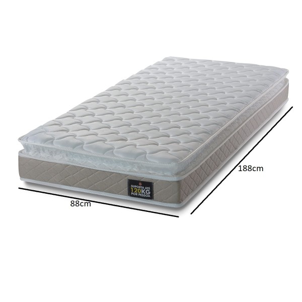 Encontraproduto.com.br - Colchão Solteiro 88cm D33 Orion One Hellen