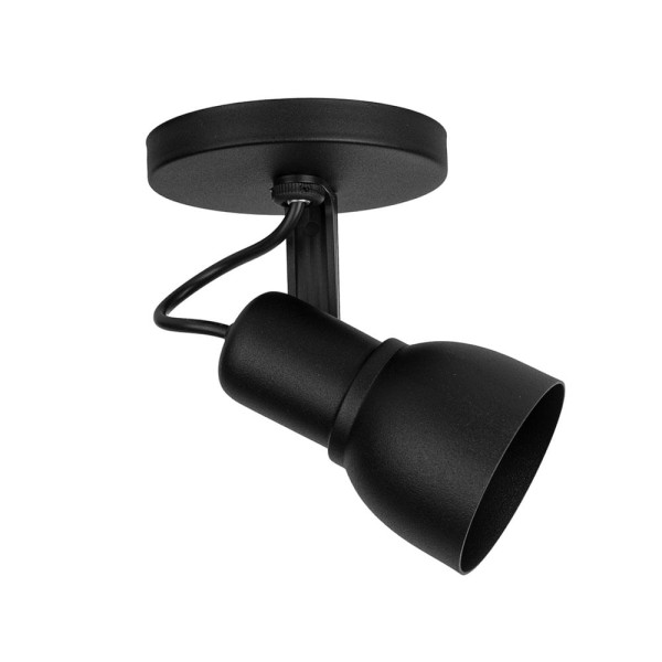 Encontraproduto.com.br - Spot Light Preto SP1857/1 - Kin Light