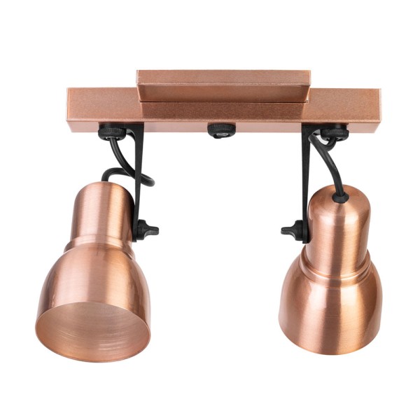Encontraproduto.com.br - Spot Light Trilho Cobre SP1859/2 - Kin Light