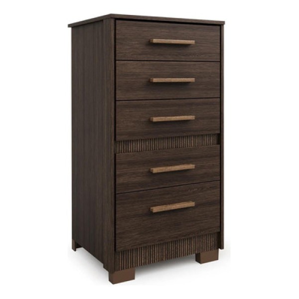 Encontraproduto.com.br - Gaveteiro Para Quarto 5 Gavetas Capuccino Primacy 2086 Batrol