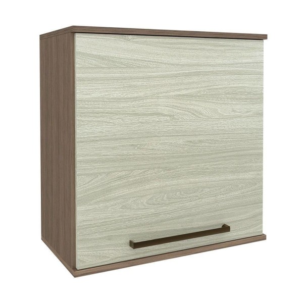 Armário De Cozinha Aéreo 1 Porta Legno Crema