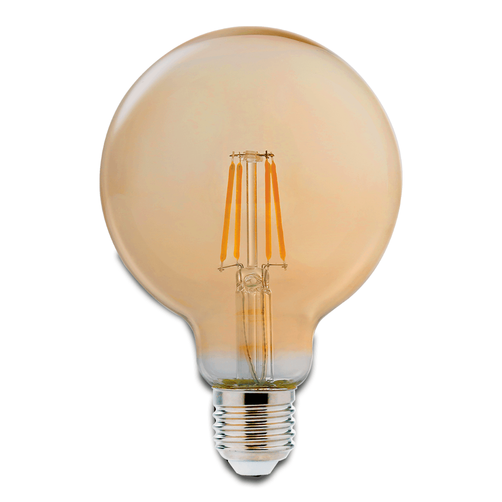 Encontraproduto.com.br - Lâmpada Led G95 Filamento Retrô 4W 2200K E-27 Bivolt Avant