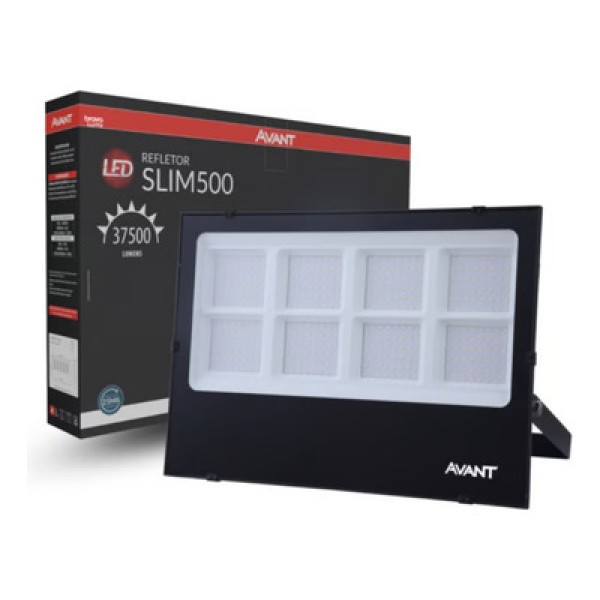 Refletor Led Slim500 6500k Bivolt Avant