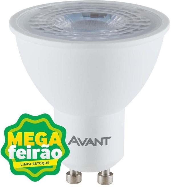 Encontraproduto.com.br - Lâmpada Led Dicróica Par16 Gu10 38º 2700k 4,8w Bivolt - Avant 275090373