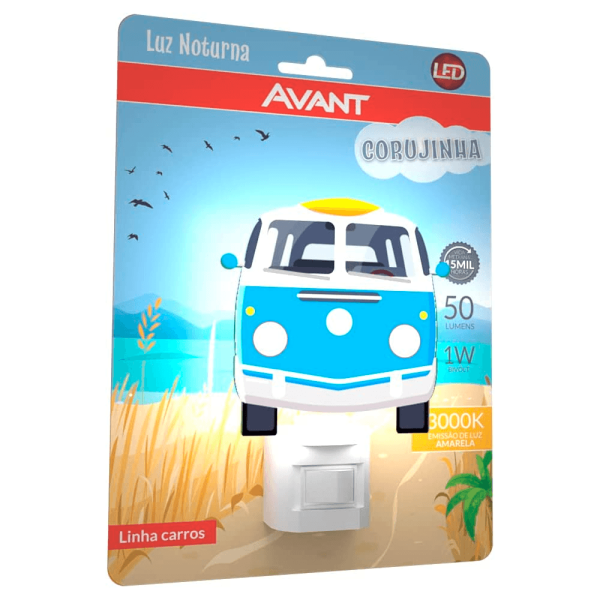 Encontraproduto.com.br - Luz Noturna Avant Corujinha 1w 3000k