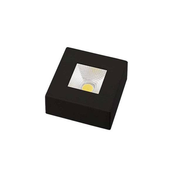 Encontraproduto.com.br - Spot Led Sobrepor Quadrado Authentic 5W Avant 4000K Preto