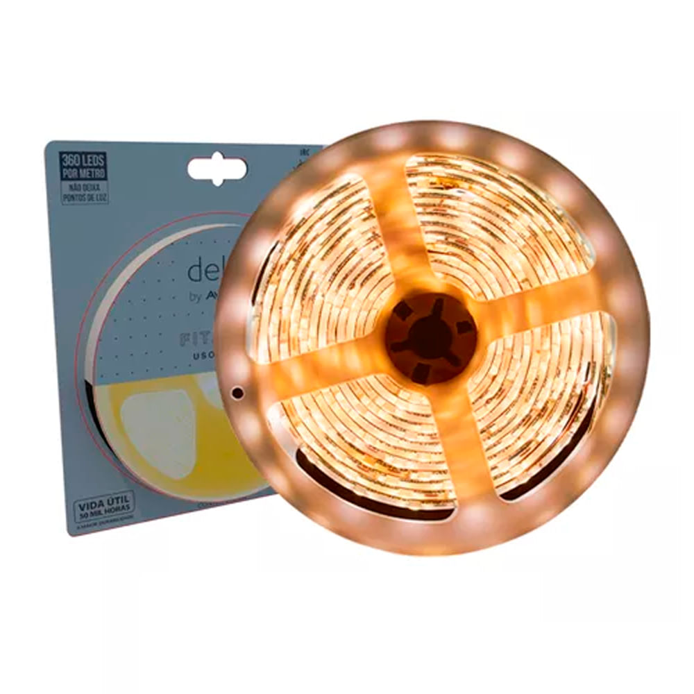 Fita Led Interna Luce 10mm 5m Avant 2700K