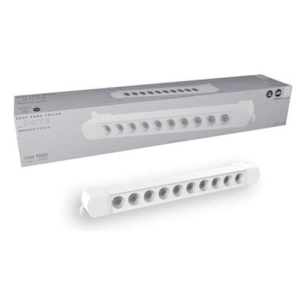 Encontraproduto.com.br - Spot Led Trilho Dots Pf Br6500K 10W Bivolt Avant