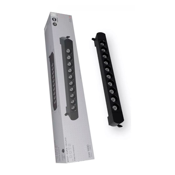 Encontraproduto.com.br - Spot Led Trilho Dots Pf Br6500K 20W Bivolt Avant
