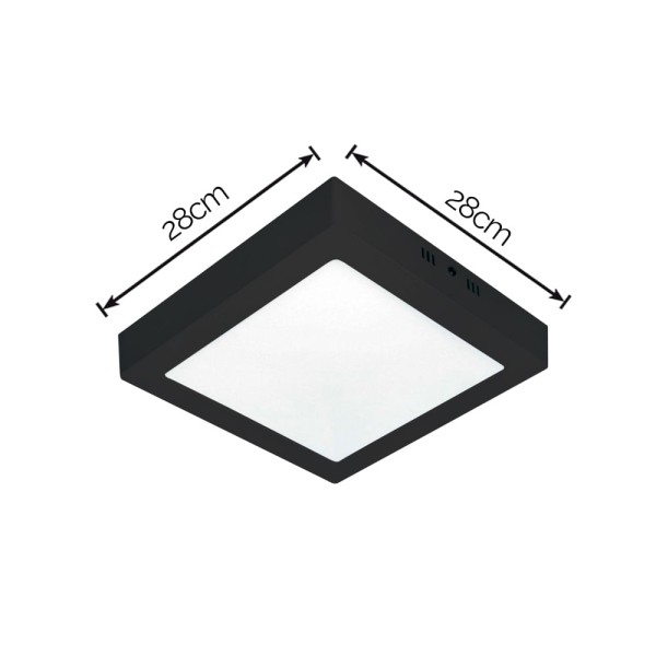 Encontraproduto.com.br - Painel Led Pop Sobr Qua Am3000K 24W Biv Avant