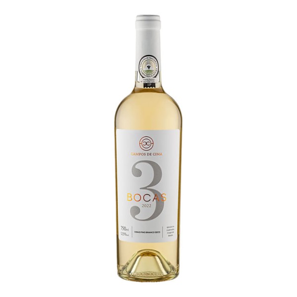 Vinho Branco Brasileiro CAMPOS DE CIMA 3 Bocas 750ml