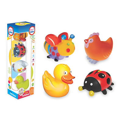 Coleção Banho Fofinhos Bichos Lider 5684