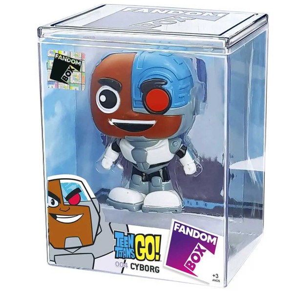 Boneco Teen Titans GO! Cyborg - Fandom Box