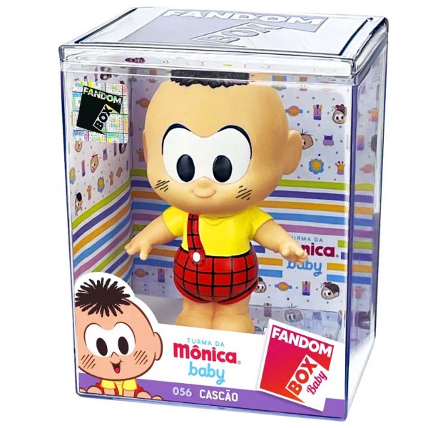 Boneco Turma da Mônica Baby Cascão - Fandom Box