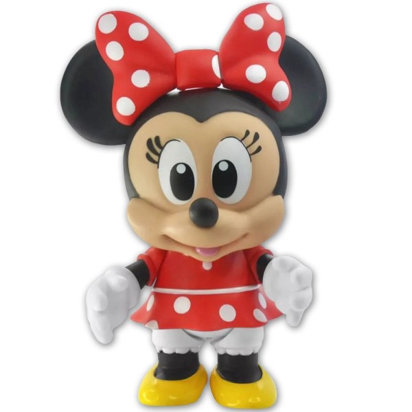 Boneco De Vinil Articulado Disney Junior Mickey Minnie