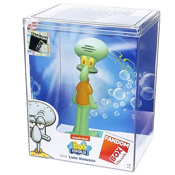 Boneco Bob Esponja Lula Molusco - Fandom Box