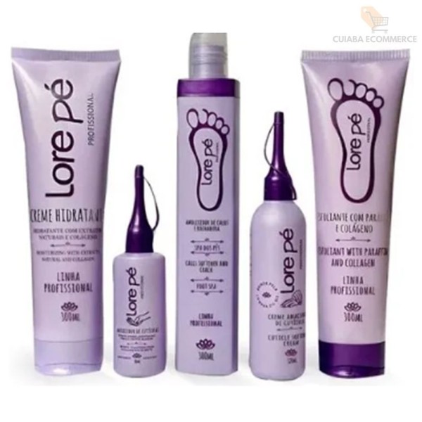 Encontraproduto.com.br - Spa Dos Pés: Kit Lorepé Para Cuidados Profissionais