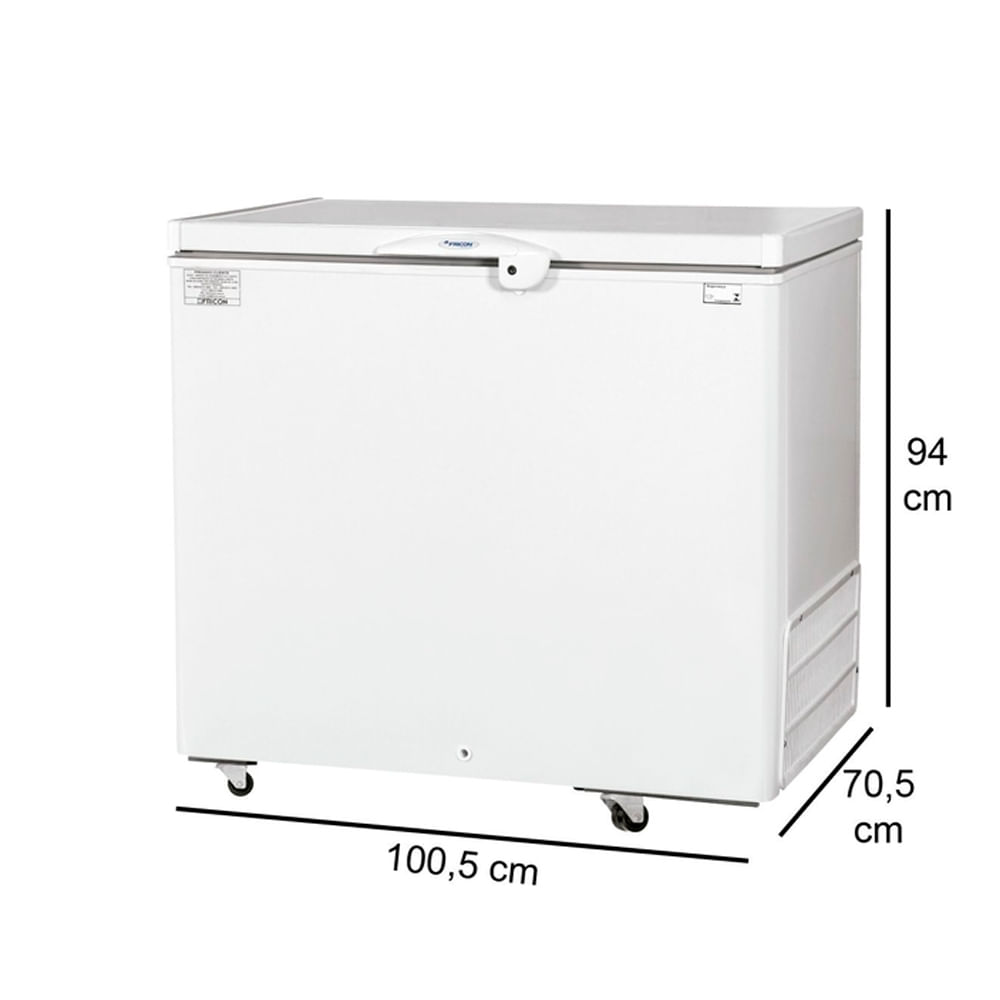 Encontraproduto.com.br - FREEZER HORIZONTAL PORTA CEGA HCED311 FRICON