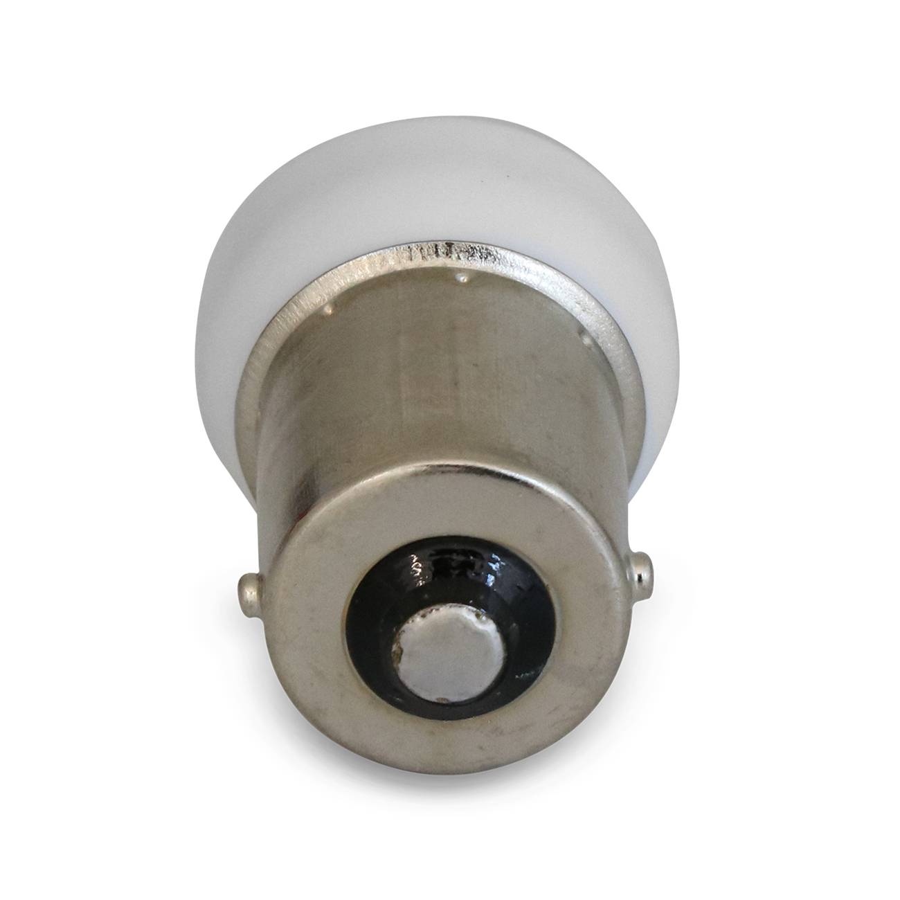 Encontraproduto.com.br - Lâmpada 6 LEDs Trava Reta BA15S-67 Lanterna Ré 10W 24V 6000K Luz Branca Autopoli