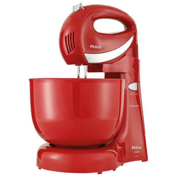 Encontraproduto.com.br - Batedeira Philco Paris Vermelha 350W