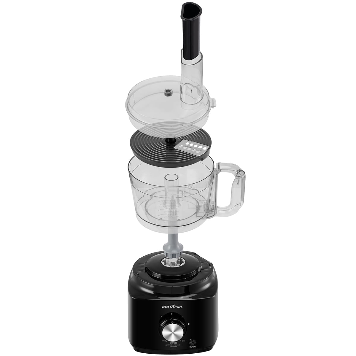 Encontraproduto.com.br - Multiprocessador Britânia All In One BMP900P Preto 900W