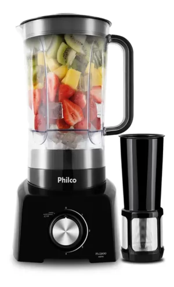 Liquidificador Plq800 Turbo Preto Philco 110v