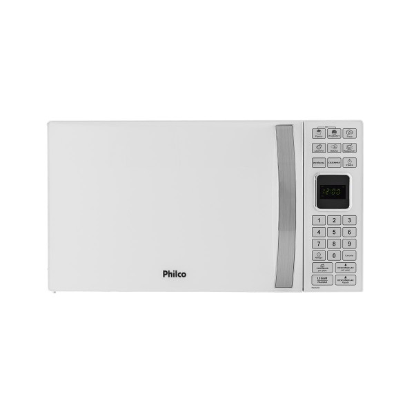 Encontraproduto.com.br - Micro-ondas Philco PMO25B 25 Litros Função Descongelar Branco 220V