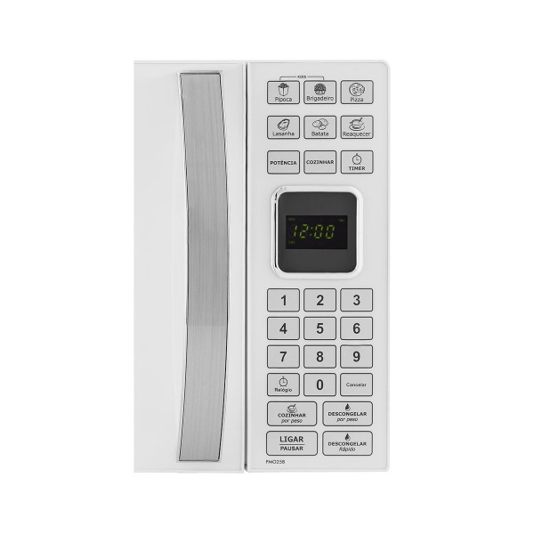 Encontraproduto.com.br - Micro-ondas Philco PMO25B 25 Litros Função Descongelar Branco 220V