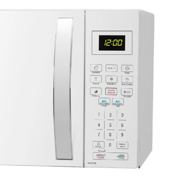 Encontraproduto.com.br - Micro-ondas Philco PMO26B 26 Litros Função Tirar Odor Branco 110V