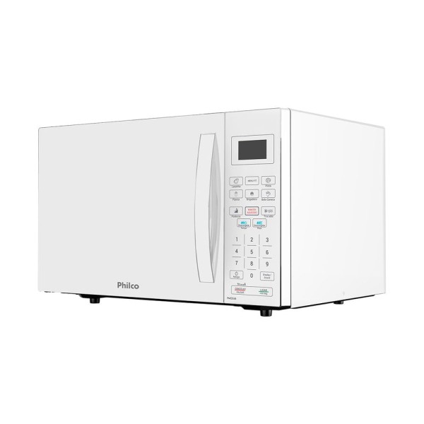 Encontraproduto.com.br - Micro-ondas Philco PMO26B 26 Litros Função Tirar Odor Branco 110V