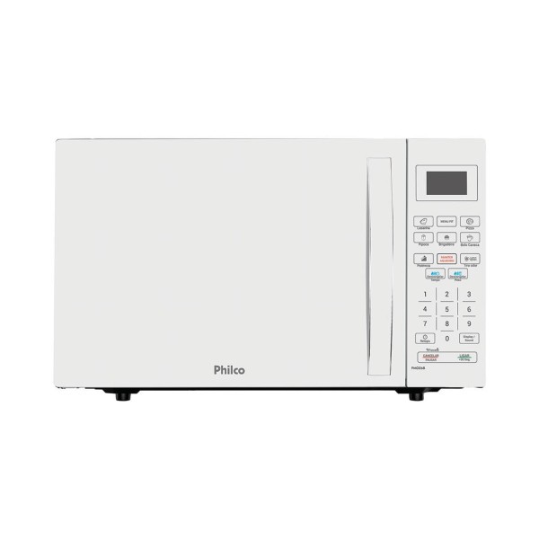 Encontraproduto.com.br - Micro-ondas Philco 26 Litros Branco PMO26B – 220 Volts