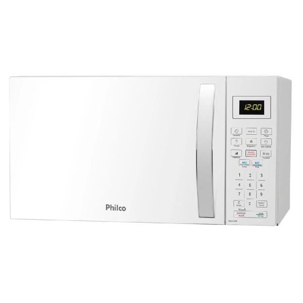 Encontraproduto.com.br - Micro-ondas Philco 26 Litros Branco PMO26B – 220 Volts