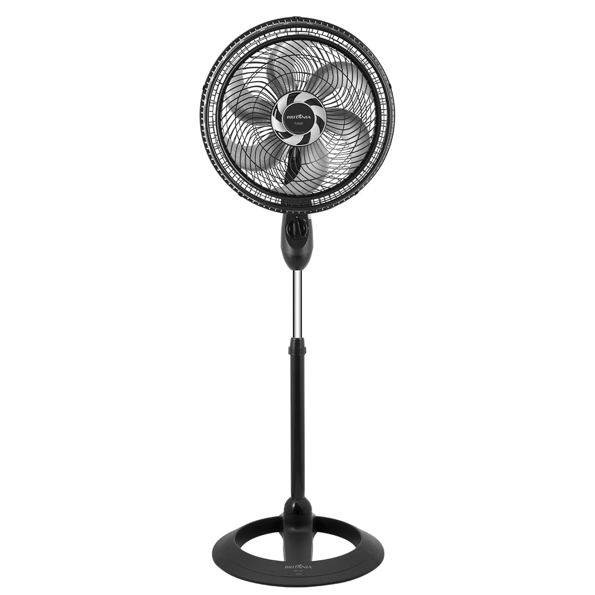 Ventilador de Coluna Britânia 6 Pás 47cm Preto 127V BVC450