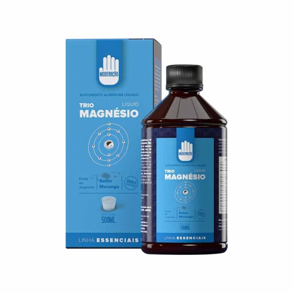 Trio Magnésio Menta Moderação 500ml