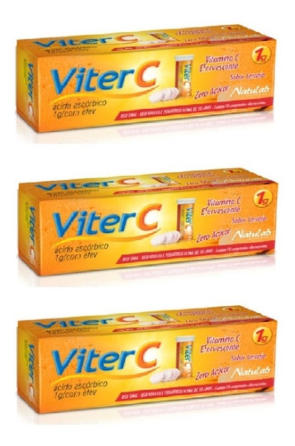Viter C 1g Efervescente Com 10 Comprimidos