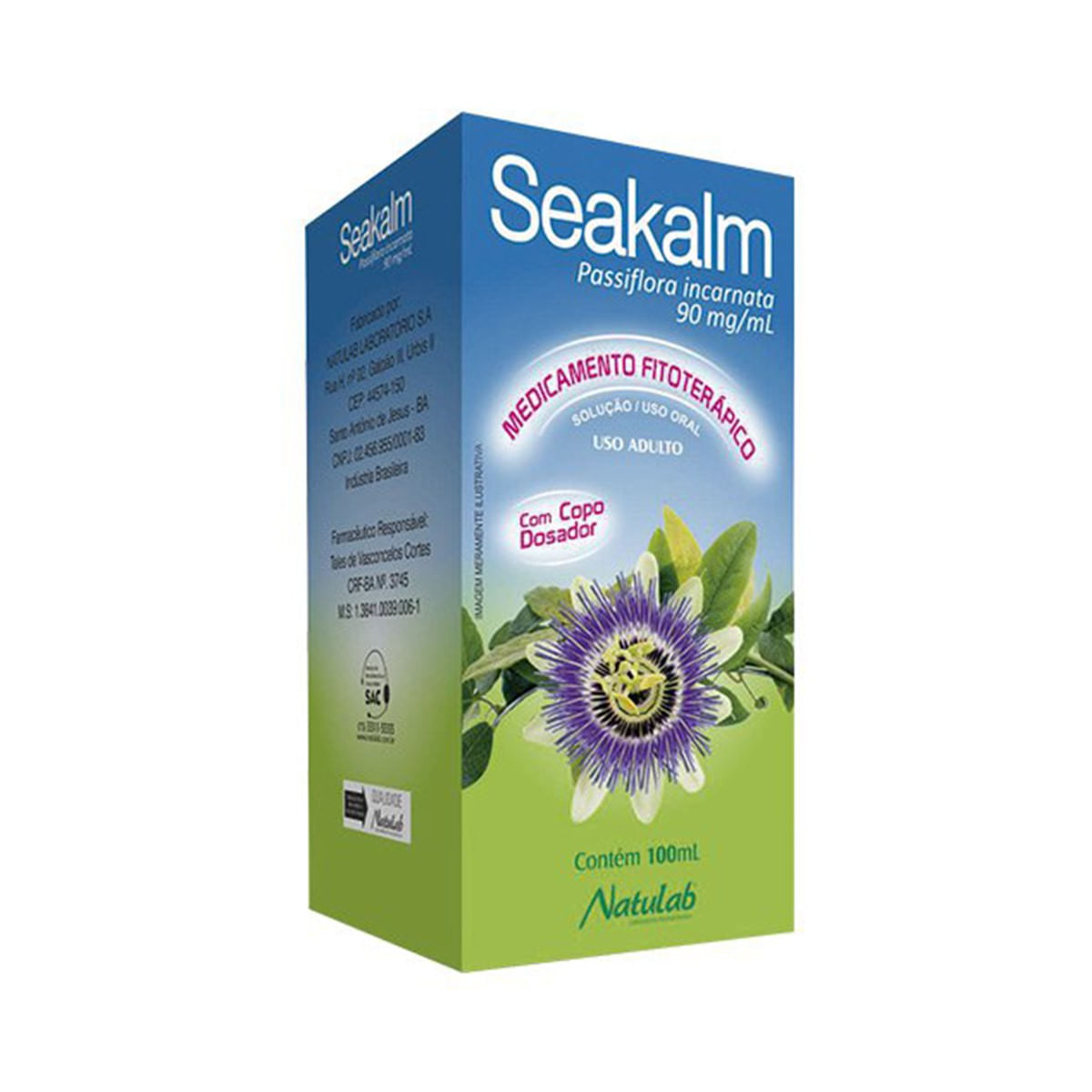 Encontraproduto.com.br - Seakalm Natulab 90mg/ml de 100ml