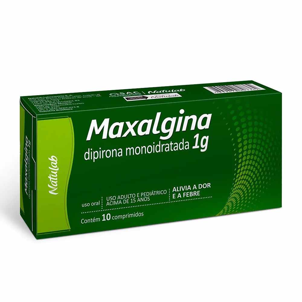 Encontraproduto.com.br - Maxalgina 1G Com 10 Comprimidos Natulab
