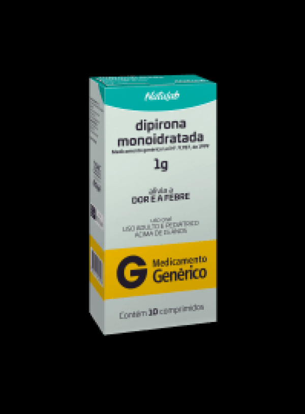 Encontraproduto.com.br - Dipirona 1g - Caixa com 10 Comprimidos