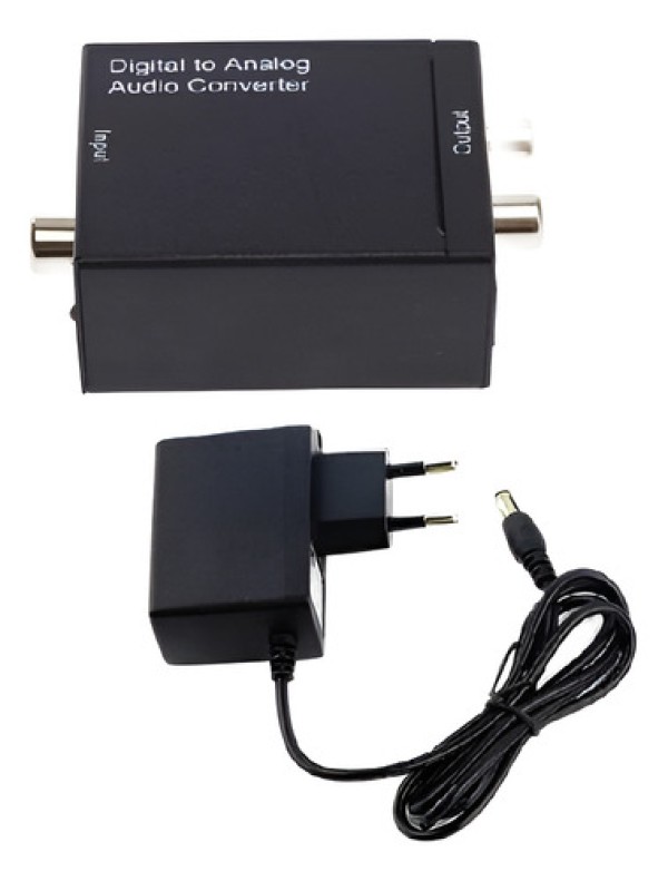 Encontraproduto.com.br - Conversor Audio Optico Para Audio Analogico Estereo