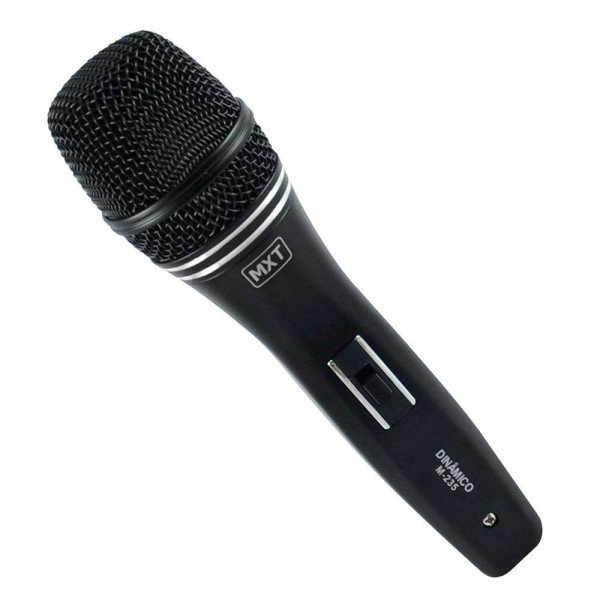 Encontraproduto.com.br - Microfone Dinamico Com Fio M-235 Profissional Cabo 3M O.D.5.
