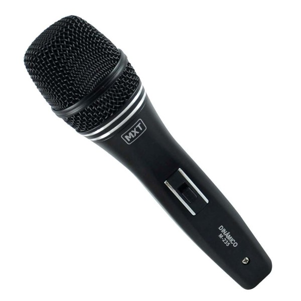 Encontraproduto.com.br - Microfone Dinamico Com Fio M-235 Profissional Cabo 3M O.D.5.