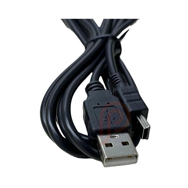 Encontraproduto.com.br - Cabo Usb A 2.0 Macho + Mini Usb (v3) 2.0 Preto 1.80m