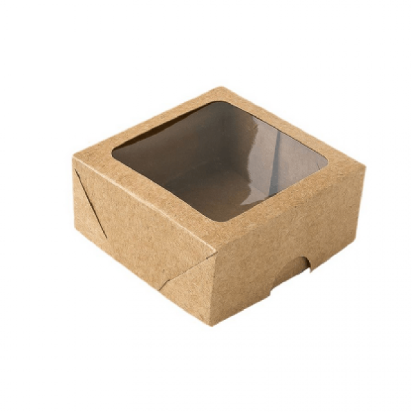 Encontraproduto.com.br - Caixa S16 7X7X3CM Com Visor 10 Unidades KRAFT ASSK