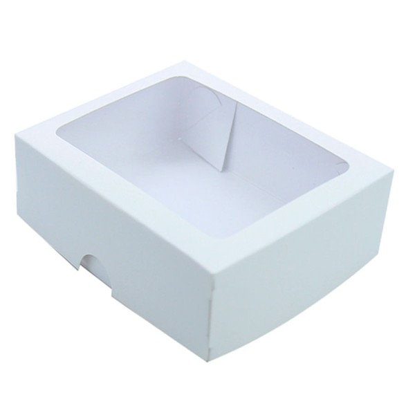 Caixa S18 Com Visor Branco 15,5X11,5X3,5CM 10 Unidades ASSK