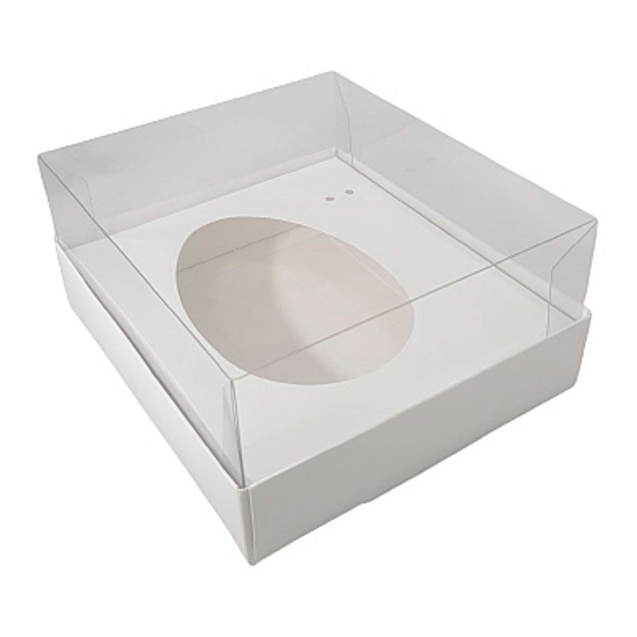 Caixa Base 1 Ovo De Colher Branco Pequeno 5 Unidades ASSK