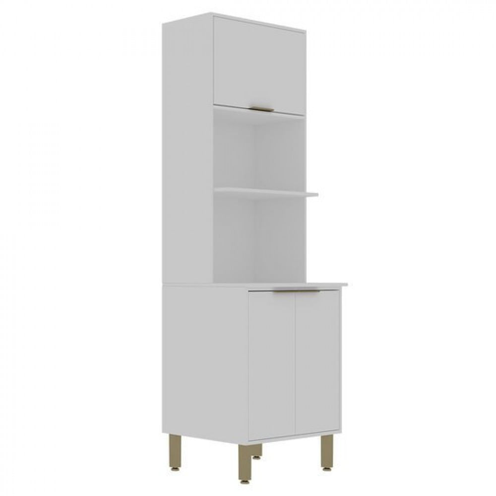 Torre Quente Móveis Sul Raíssa 65 cm 3 Portas MDP 5193