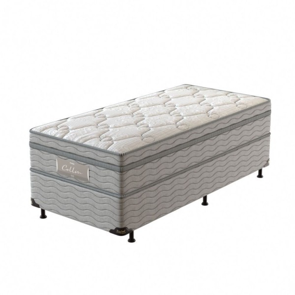 Encontraproduto.com.br - Conjunto Box Solteiro Mola Ensacada Probel Collin