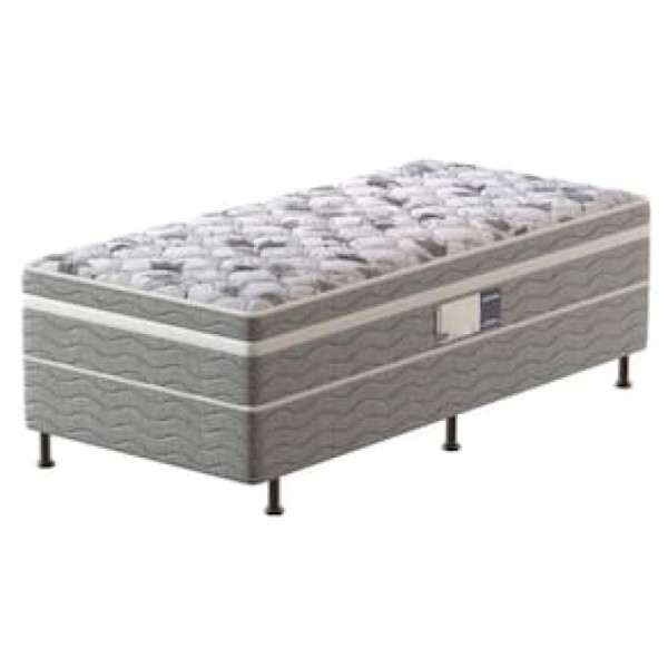 Encontraproduto.com.br - Cama Box Conjugado Solteiro: Colchão Ortopédico D28 Prodorm