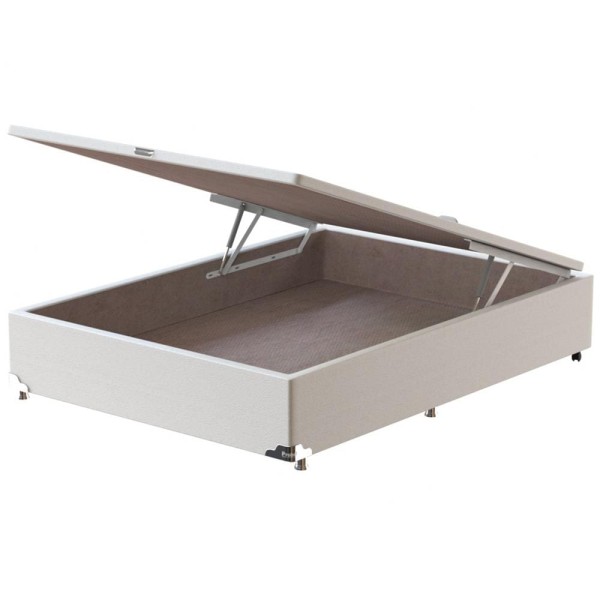 Encontraproduto.com.br - Base Box para Colchão de Casal Probel Classic com Baú 40x138x188cm - Branco